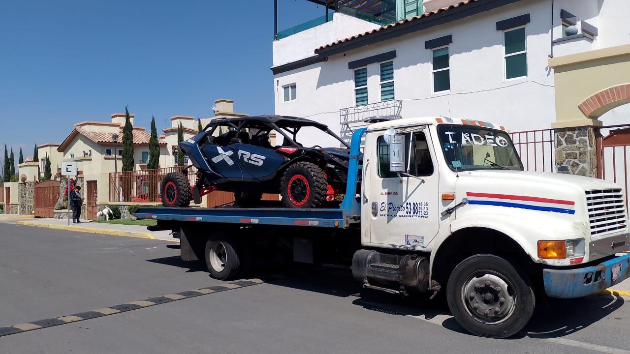 Traslado vehicular con plataforma